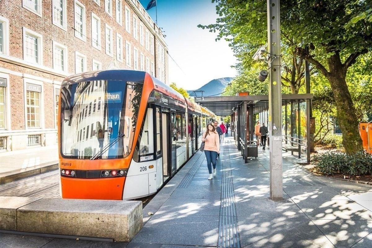 Hakonsgaten Bergen Bagian luar foto
