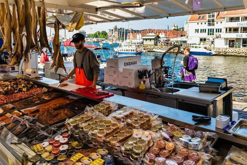 Hakonsgaten Bergen Bagian luar foto